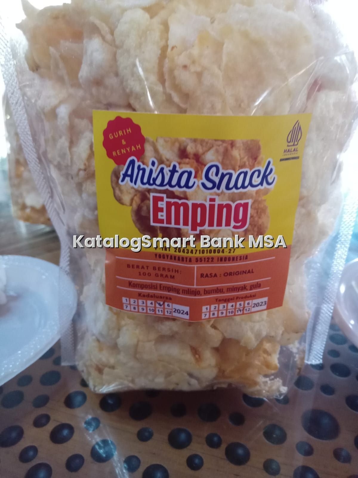 Emping mlinjo rasa original