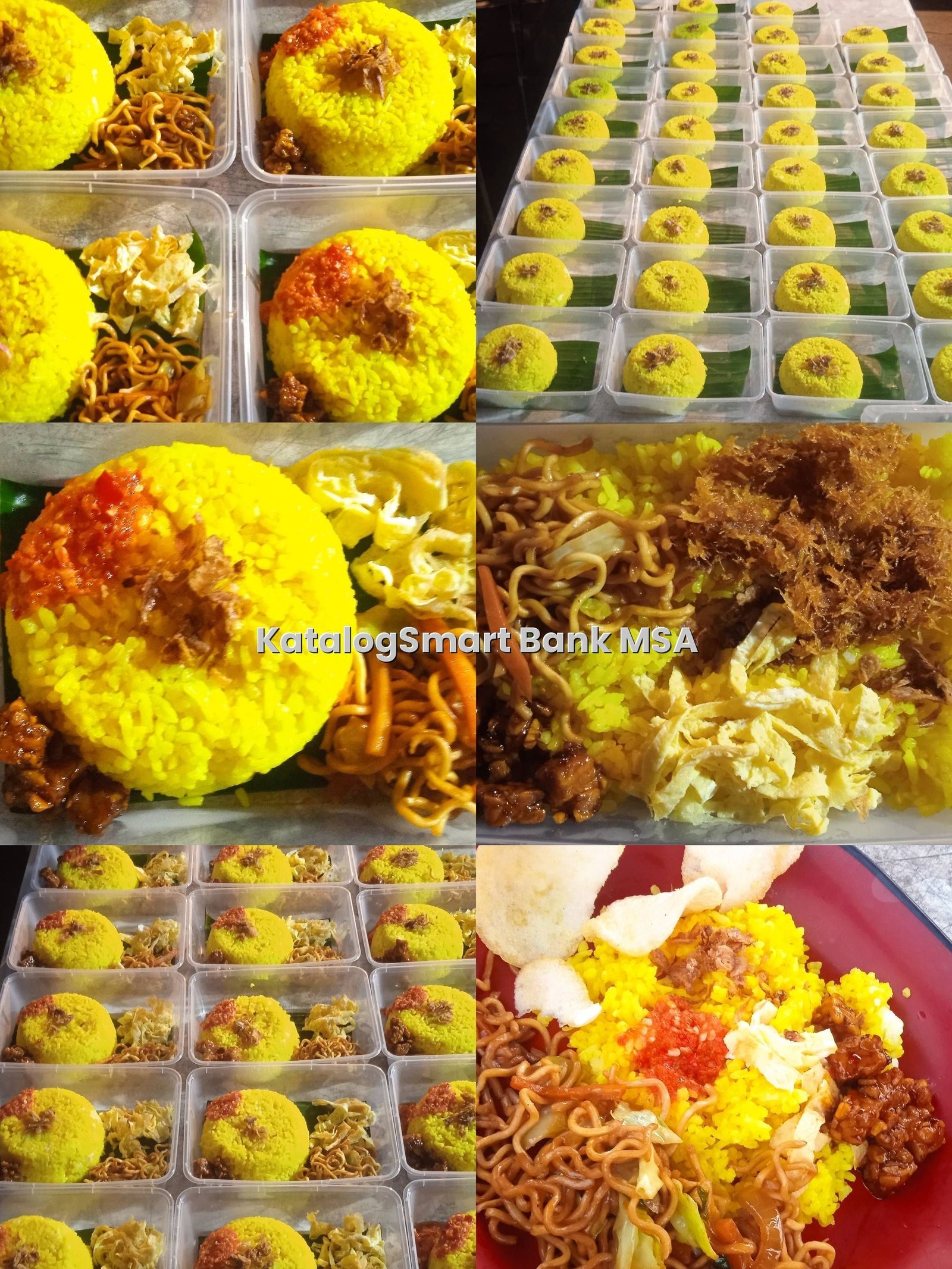 Nasi kuning paket 10K