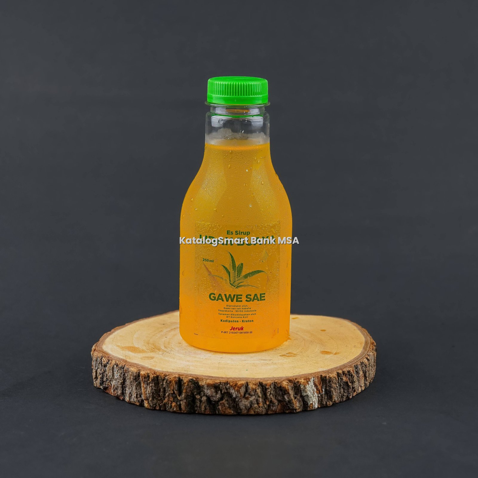 Es Sirup lidah Buaya, Rasa Jeruk