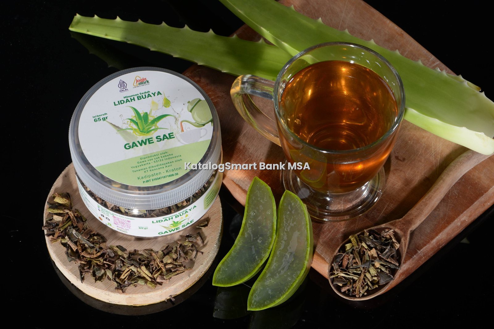 Minuman Seduh lidah buaya