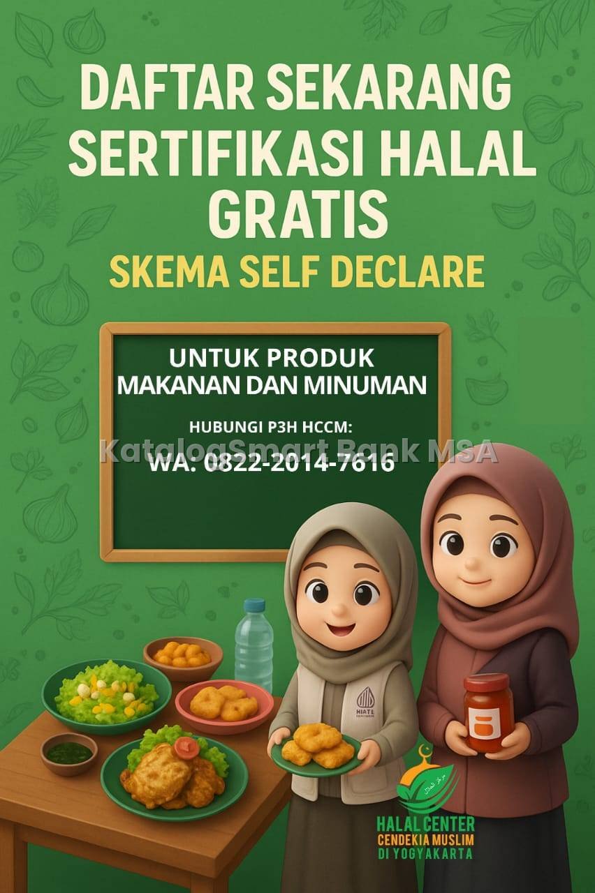 SERTIFIKAT HALAL GRATIS
