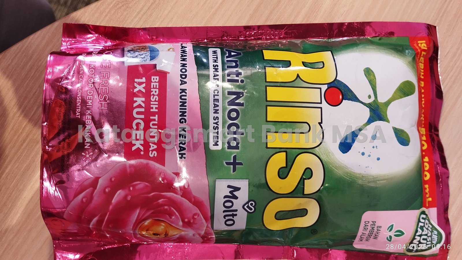 Rinso Cair Mol 800ml Re