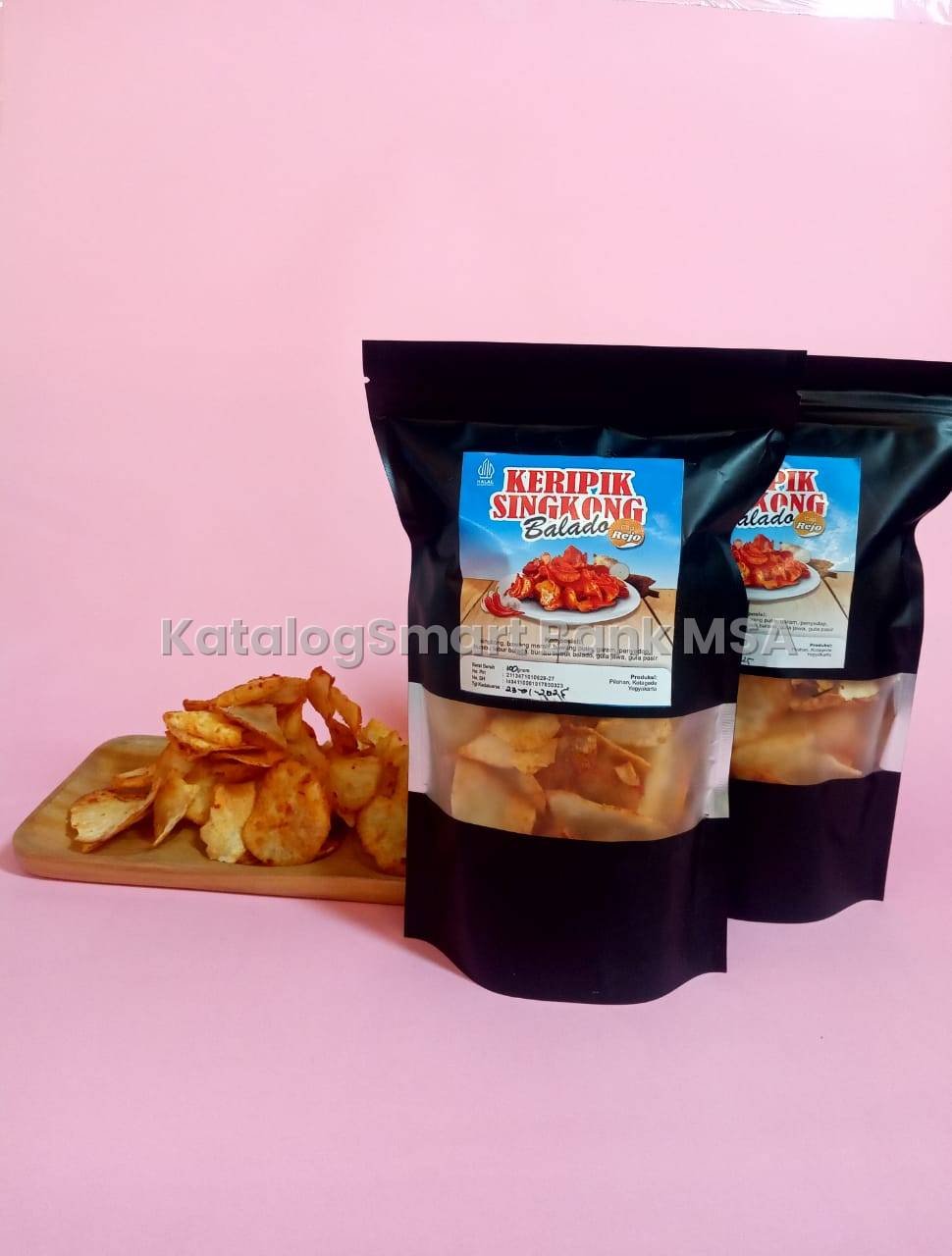 Keripik singkong balado/100g