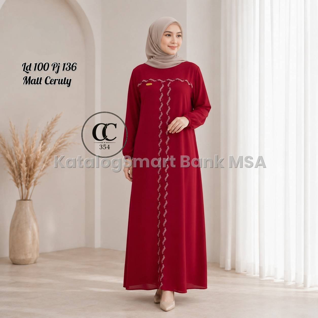 Gamis ceruty