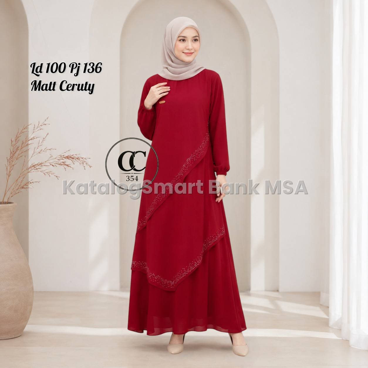 Gamis ceruty