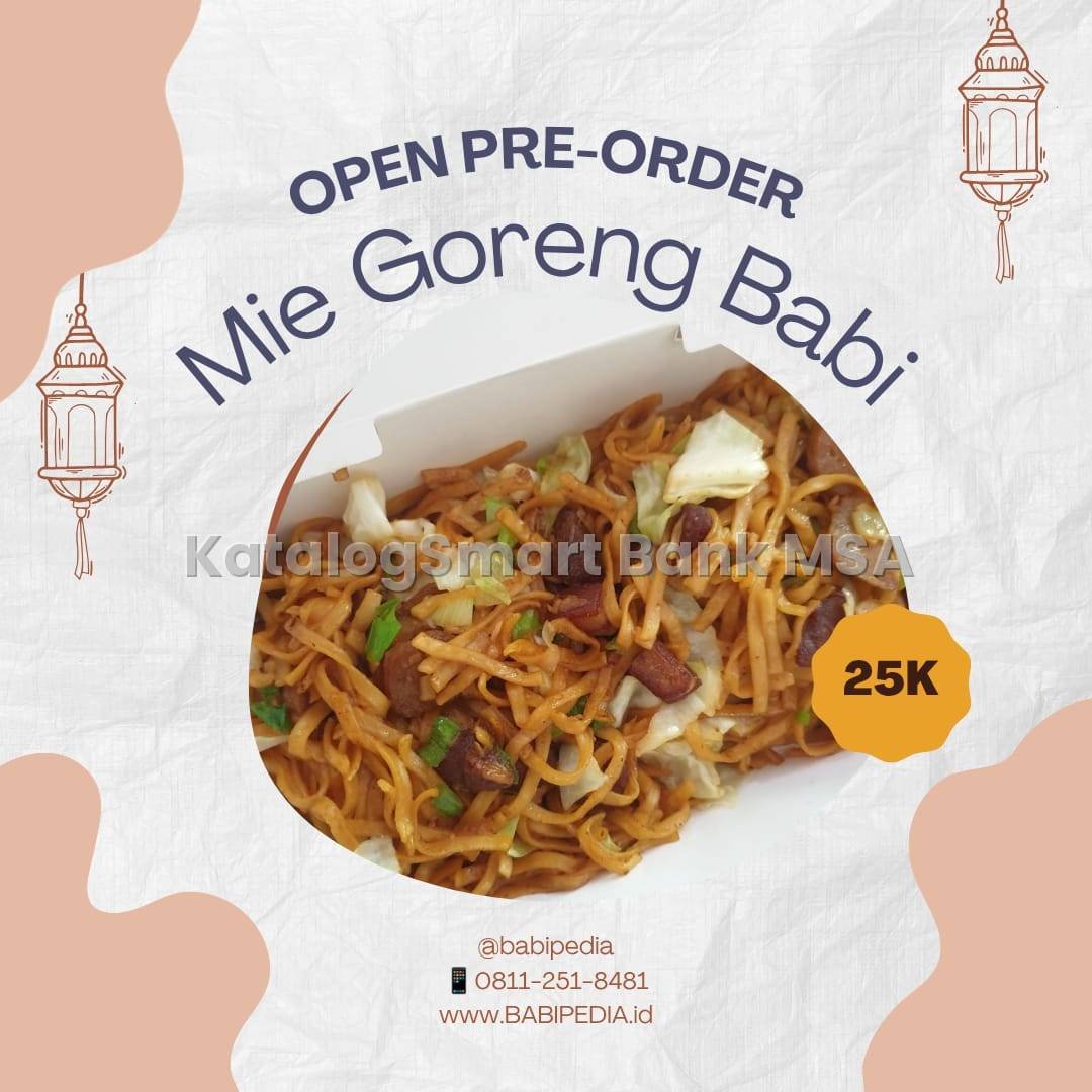 Mie goreng babi